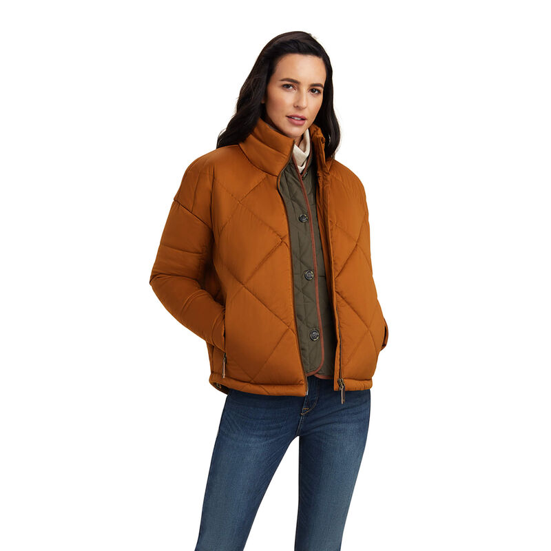 Ariat Jacke Damen - Adena Insulated Braun ( FZMRV-0596 )